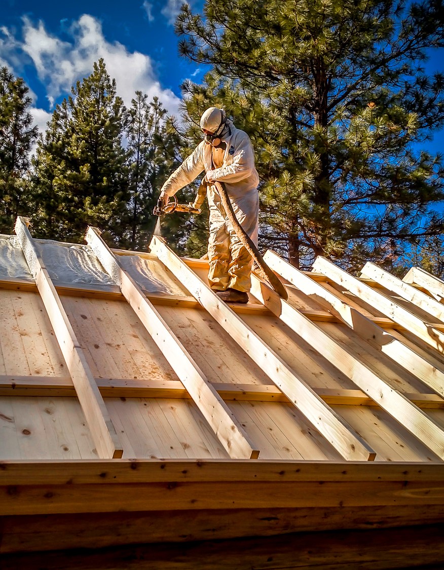 spray foam shed insulation
